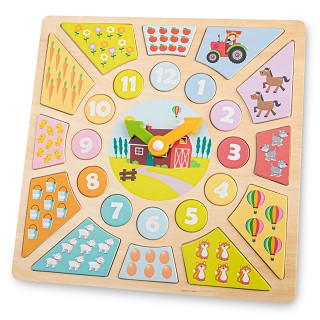New Classic Toys - Multi Clock Puzzle